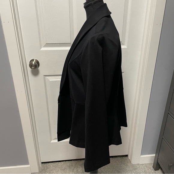 Torrid Studio Point Peplum Blazer - Picture 2 of 8